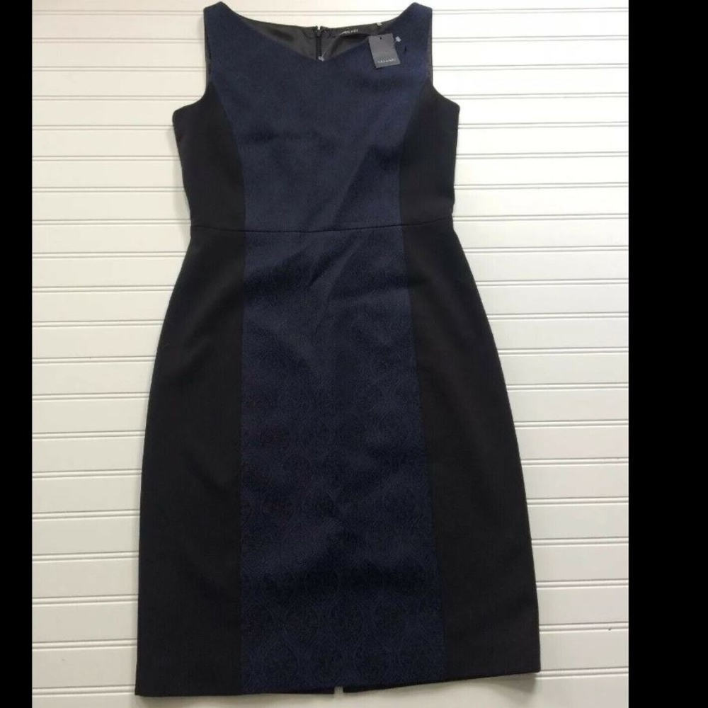 Tahari Trista Dress Sleeveless Fitted Sheath NWT 8